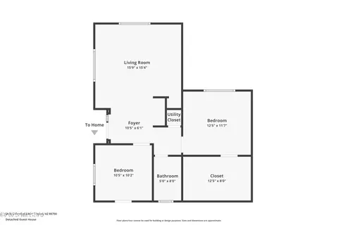 Floorplan - 6020 E Territory Ave, Tucson, AZ 85750 photo 1 of 2