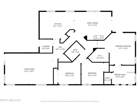 Floorplan - 641 E Painted Pueblo Dr, Vail, AZ 85641 photo 1 of 1
