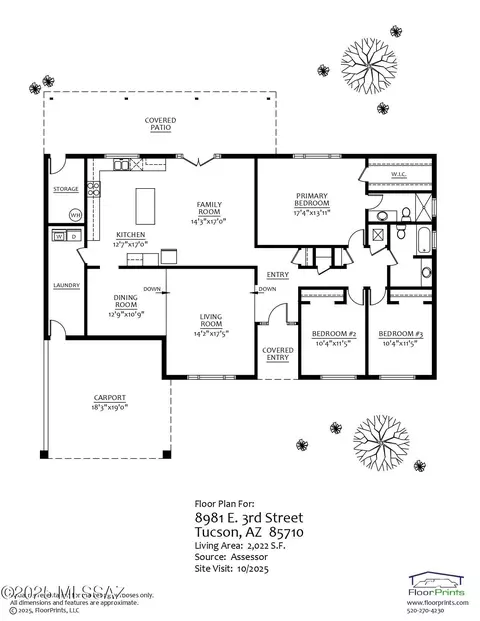 Floorplan - 8981 E 3rd St, Tucson, AZ 85710 photo 1 of 1