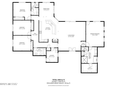 Floorplan - 300 N Vail View Rd, Vail, AZ 85641 photo 2 of 2