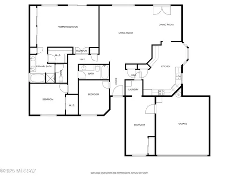 Floorplan - 8622 E Olinga Ct, Tucson, AZ 85747 photo 1 of 2