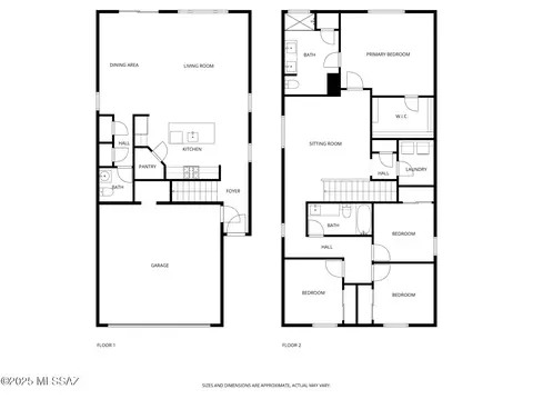 Floorplan - 11989 E Chamrod Dr, Vail, AZ 85641 photo 2 of 2