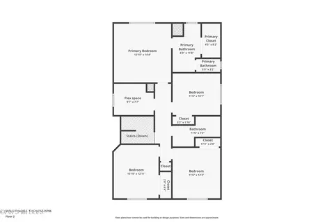Floorplan - 3592 E Felix Blvd, Tucson, AZ 85706 photo 2 of 2