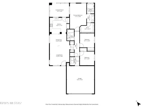 Floorplan - 9045 E Ironbark St, Tucson, AZ 85747 photo 1 of 1