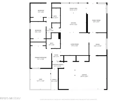 Floorplan - 9501 E Rand Pl, Tucson, AZ 85715 photo 1 of 1