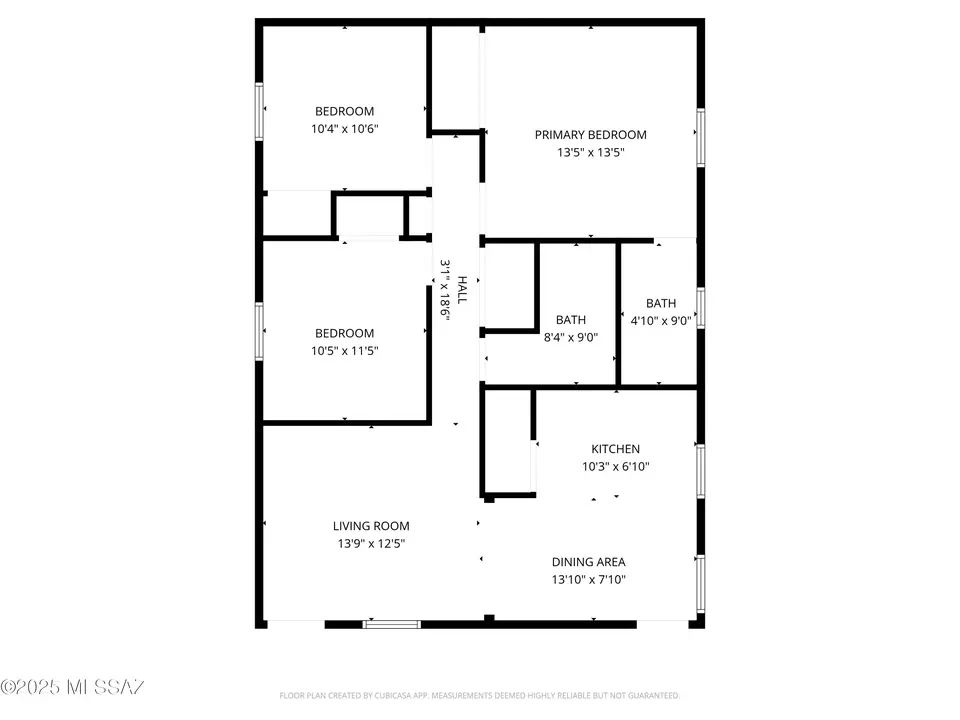 Floorplan - 324 W 23rd St, Tucson, AZ 85713 photo 2 of 2