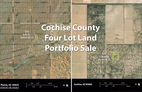 4 Lots Unnamed Rd, Cochise, AZ 85606