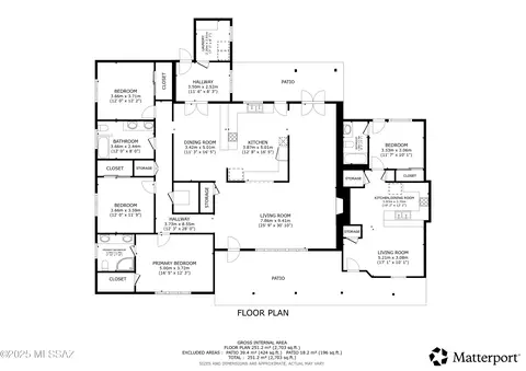 Floorplan - 5272 E 4th St, Tucson, AZ 85711 photo 1 of 1