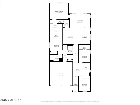 Floorplan - 11913 E Ryscott Cir, Vail, AZ 85641 photo 3 of 3