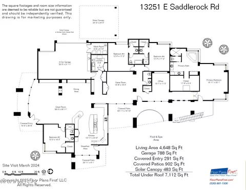 Floorplan - 13251 E Saddlerock Rd, Tucson, AZ 85749 photo 1 of 1
