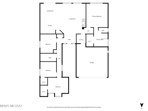 Floorplan - 10584 E Rose Hill St, Tucson, AZ 85747 photo 2 of 2
