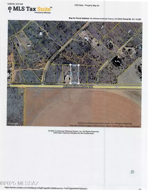 Hwy 181, Pearce, AZ 85625
