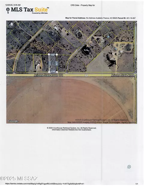 Hwy 181, Pearce, AZ 85625