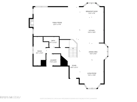 Floorplan - 10236 E Buffaloberry Loop, Tucson, AZ 85748 photo 1 of 2