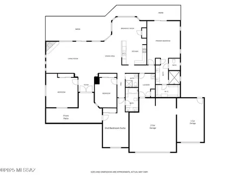Floorplan - 13407 S Sundown Ranch Rd, Vail, AZ 85641 photo 1 of 2