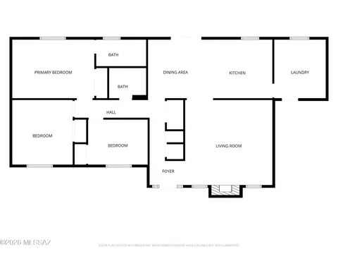 Floorplan - 9045 E 7th St, Tucson, AZ 85710 photo 1 of 2