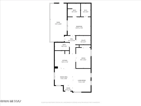 Floorplan - 10543 E Seven Generations Way, Tucson, AZ 85747 photo 2 of 2