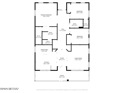 Floorplan - 10394 E Seven Generations Way, Tucson, AZ 85747 photo 2 of 2