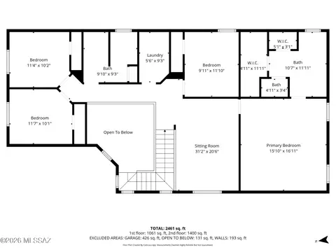 Floorplan - 8878 E Abrams Loop, Tucson, AZ 85710 photo 2 of 3