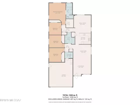 Floorplan - 10571 E Carolina Willow Ln, Tucson, AZ 85747 photo 1 of 2