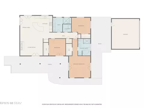 Floorplan - 3685 E Baker Pl, Tucson, AZ 85716 photo 2 of 2
