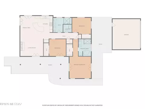 Floorplan - 3685 E Baker Pl, Tucson, AZ 85716 photo 1 of 2