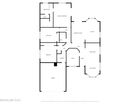 Floorplan - 940 N Deep Rock Dr, Vail, AZ 85641 photo 2 of 2