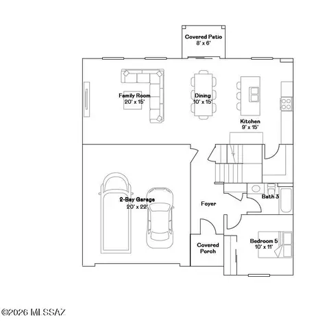 17532 S Nicholas Falls Dr, Vail, AZ 85641