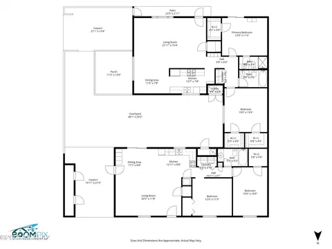 Floorplan - 1136-1152 E Hedrick Dr, Tucson, AZ 85719 photo 1 of 2