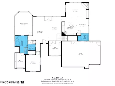 Floorplan - 13934 E Sage Hills Dr, Vail, AZ 85641 photo 1 of 3