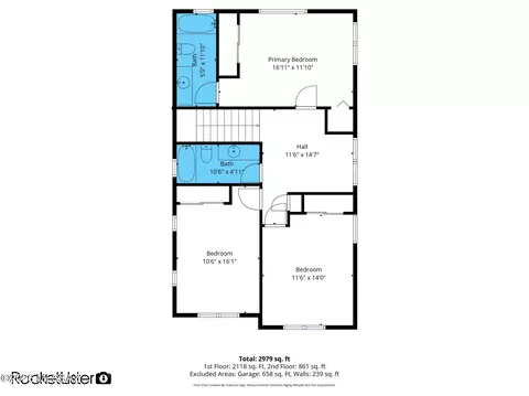 Floorplan - 13934 E Sage Hills Dr, Vail, AZ 85641 photo 2 of 3