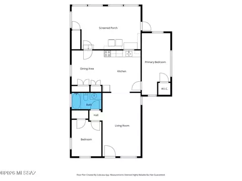 Floorplan - 5409 E Glenn St, Tucson, AZ 85712 photo 2 of 2