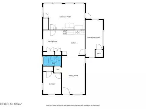 Floorplan - 5409 E Glenn St, Tucson, AZ 85712 photo 1 of 2