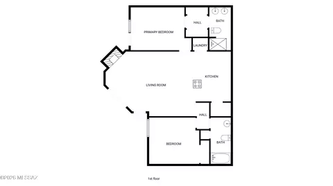 Floorplan - 1200 E River Rd #C37, Tucson, AZ 85718 photo 1 of 1