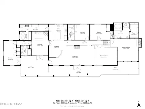 Floorplan - 2539 Edison St, Tucson, AZ 85716 photo 1 of 1