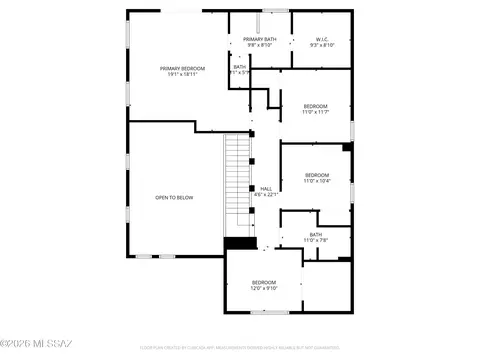 Floorplan - 282 E Forrest Feezor St, Vail, AZ 85641 photo 2 of 4