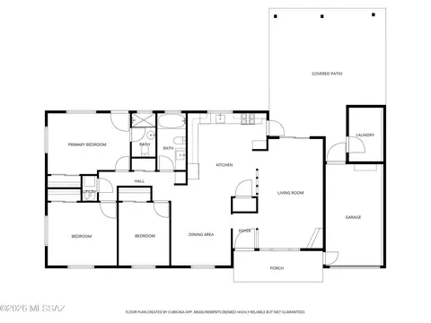 Floorplan - 6002 Eli St, Tucson, AZ 85711 photo 1 of 2