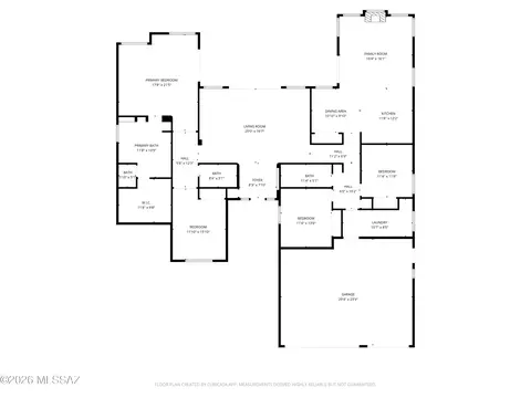 Floorplan - 2145 N Split Rock Pl, Tucson, AZ 85749 photo 3 of 3