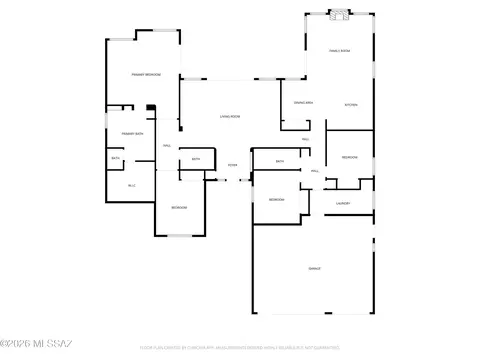 Floorplan - 2145 N Split Rock Pl, Tucson, AZ 85749 photo 2 of 3