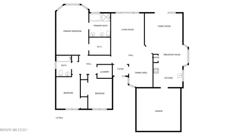 Floorplan - 9946 E Paseo De La Masada, Tucson, AZ 85747 photo 1 of 1
