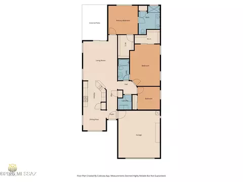 Floorplan - 9685 E Belasco Loop, Tucson, AZ 85748 photo 2 of 3