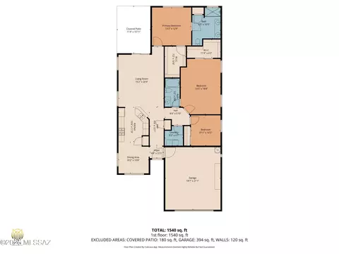 Floorplan - 9685 E Belasco Loop, Tucson, AZ 85748 photo 1 of 3