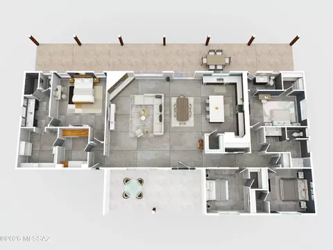 Floorplan - 16276 Empire View Rd, Vail, AZ 85641 photo 5 of 5