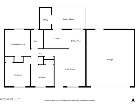 Floorplan - 5859 E 33rd, Tucson, AZ 85711 photo 2 of 2