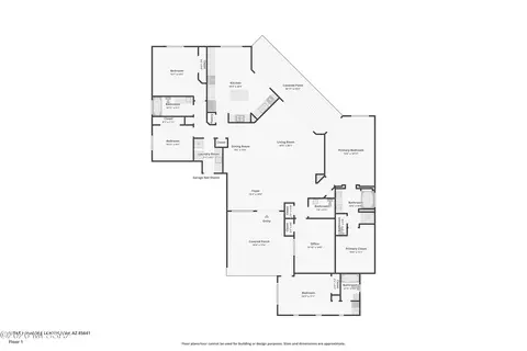 Floorplan - 17095 S Rustling Leaf Trl, Vail, AZ 85641 photo 1 of 1