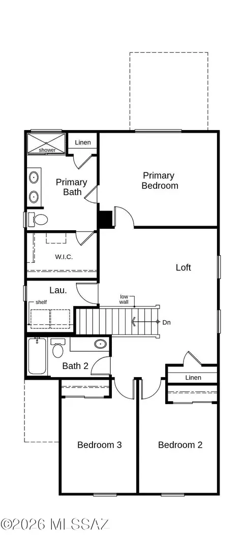 Floorplan - 12075 E Chavez Dr, Vail, AZ 85641 photo 1 of 1