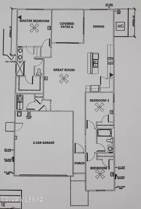 Floorplan - 12188 E Domnitch Dr, Vail, AZ 85641 photo 1 of 1