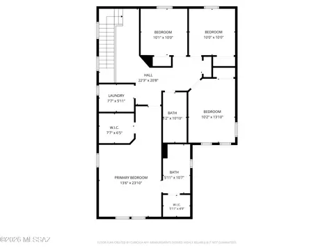 Floorplan - 5779 S Manta Ray Rd, Tucson, AZ 85706 photo 2 of 6