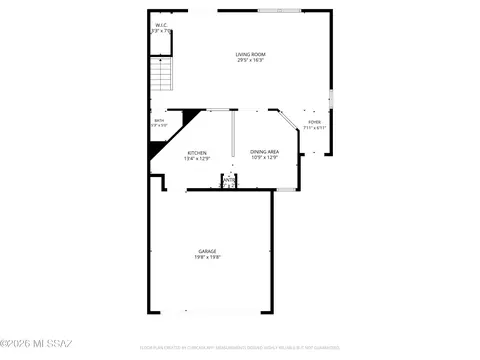 Floorplan - 5779 S Manta Ray Rd, Tucson, AZ 85706 photo 1 of 6
