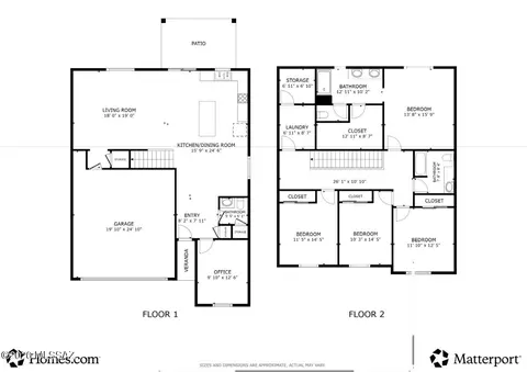 Floorplan - 12071 E Ryscott Cir, Vail, AZ 85641 photo 1 of 2